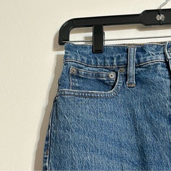 Madewell The Perfect Vintage Straight Leg High Rise Jeans in Haight Wash Size 27 - Picture 6 of 12